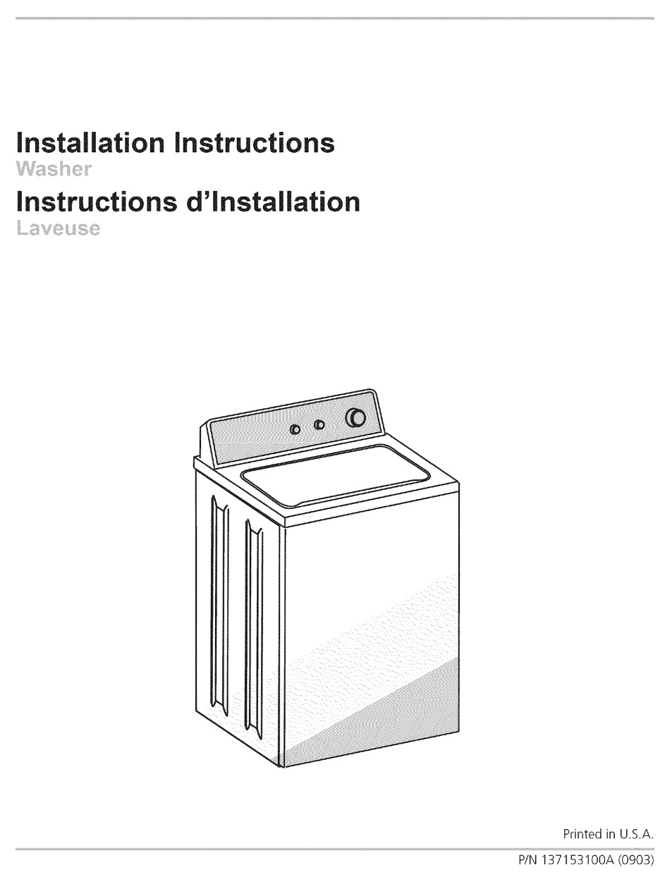 frigidaire ftw3011kw