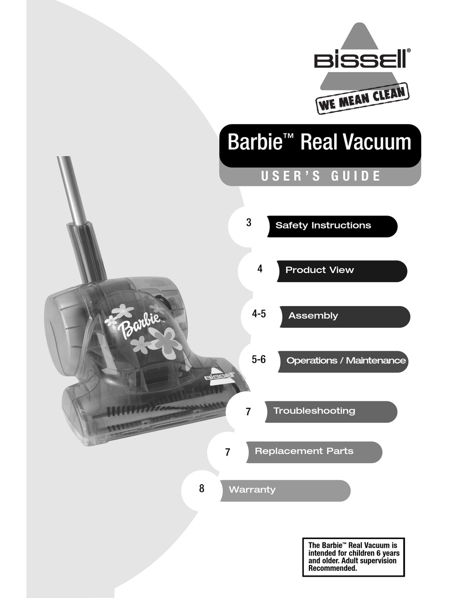 barbie bissell vacuum