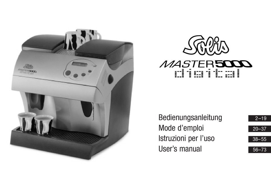 Solis master 5000 használati utasítás