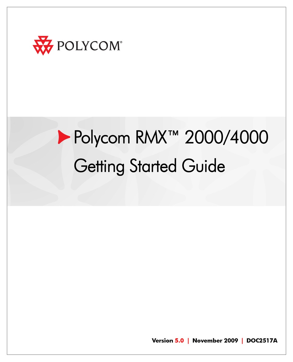 RMX 2000 GETTING STARTED MANUAL Pdf Download ManualsLib