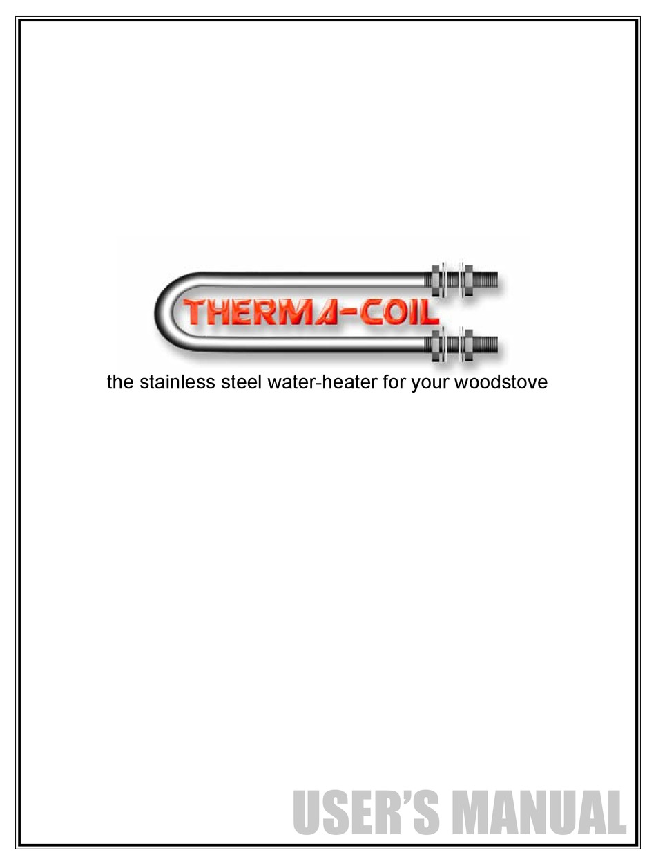 THERMA-COIL USER MANUAL Pdf Download | ManualsLib