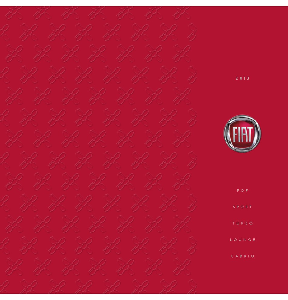 FIAT 500 USER MANUAL Pdf Download ManualsLib
