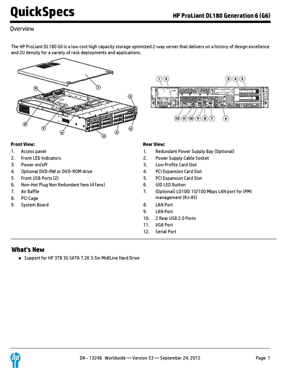 hp lo100i advanced pack
