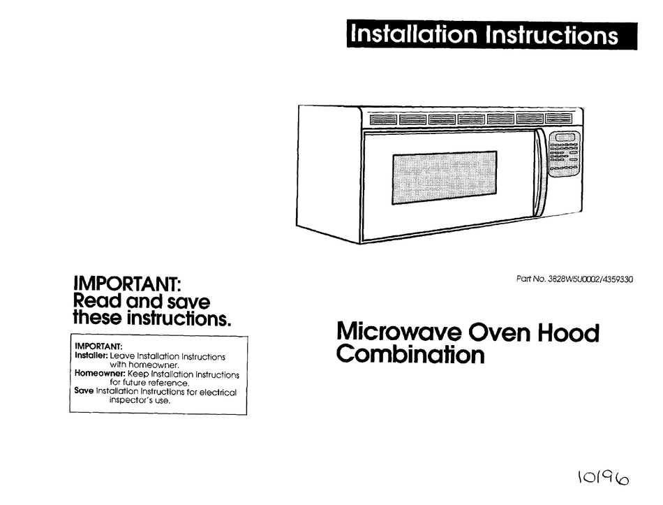 Whirlpool Gh9115xeb0 Installation Instructions Manual Pdf Download Manualslib