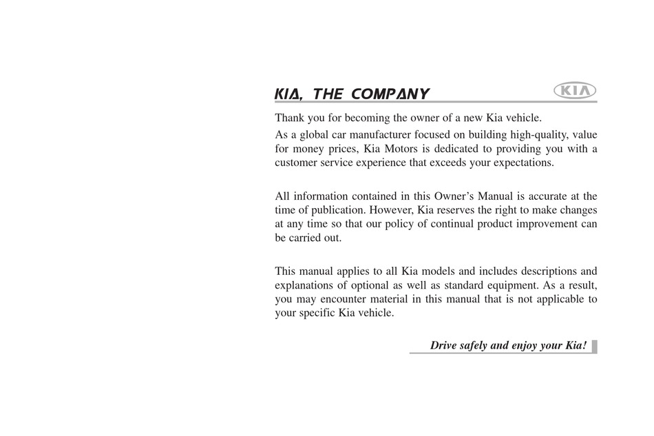 KIA SOUL 2011 OWNER'S MANUAL Pdf Download | ManualsLib