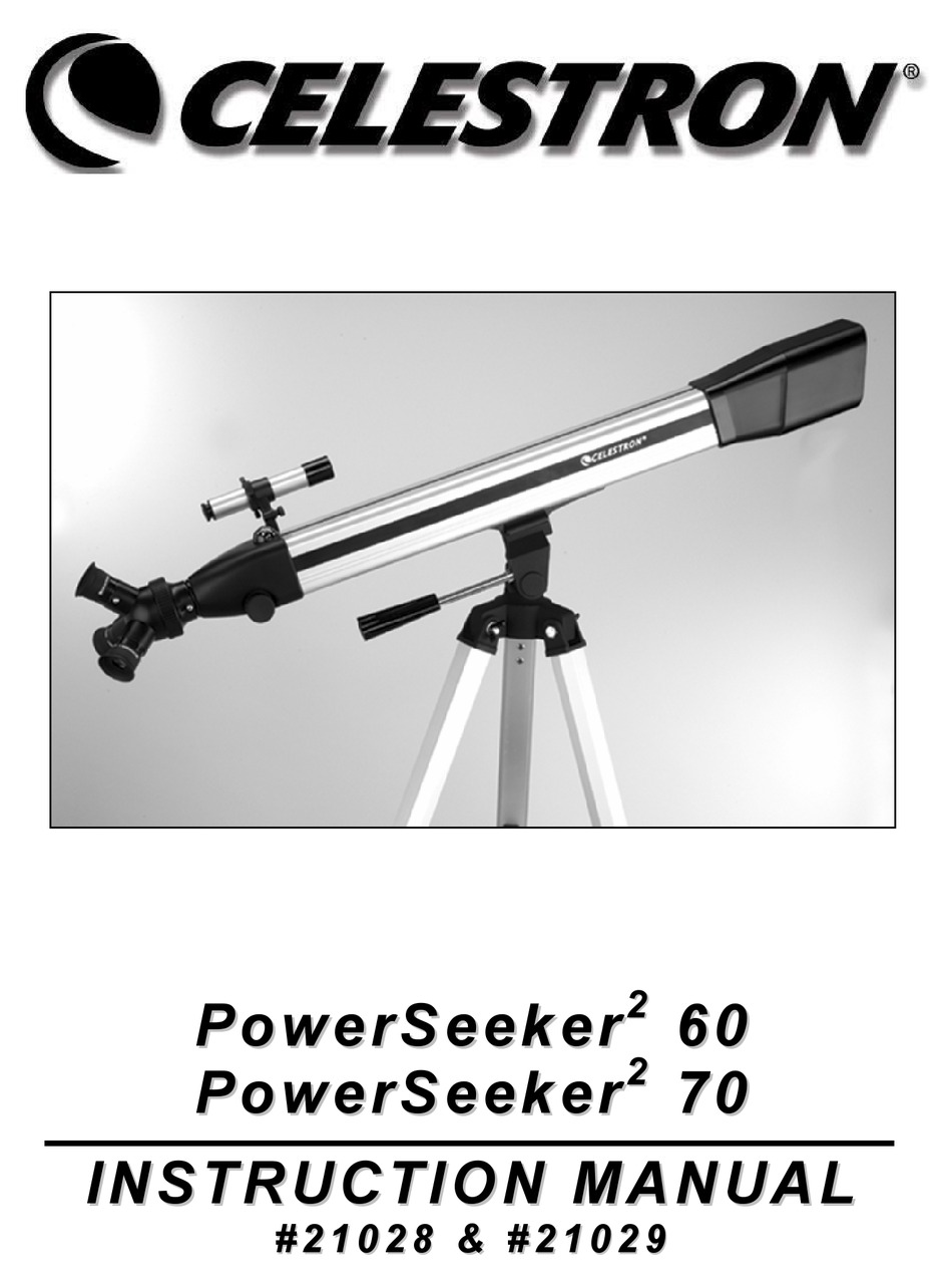 CELESTRON POWERSEEKER2 60 21028 INSTRUCTION MANUAL Pdf Download