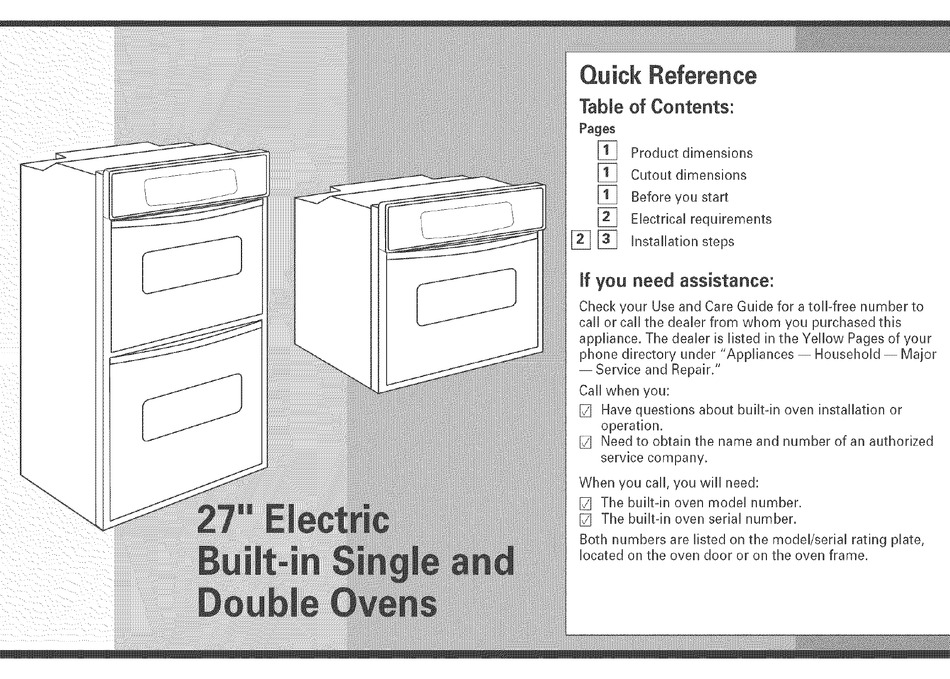 Kitchenaid Double Oven Installation
