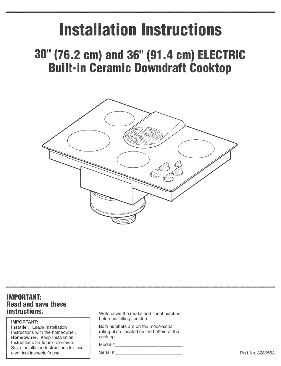 kitchenaid schott ceran cooktop how to use