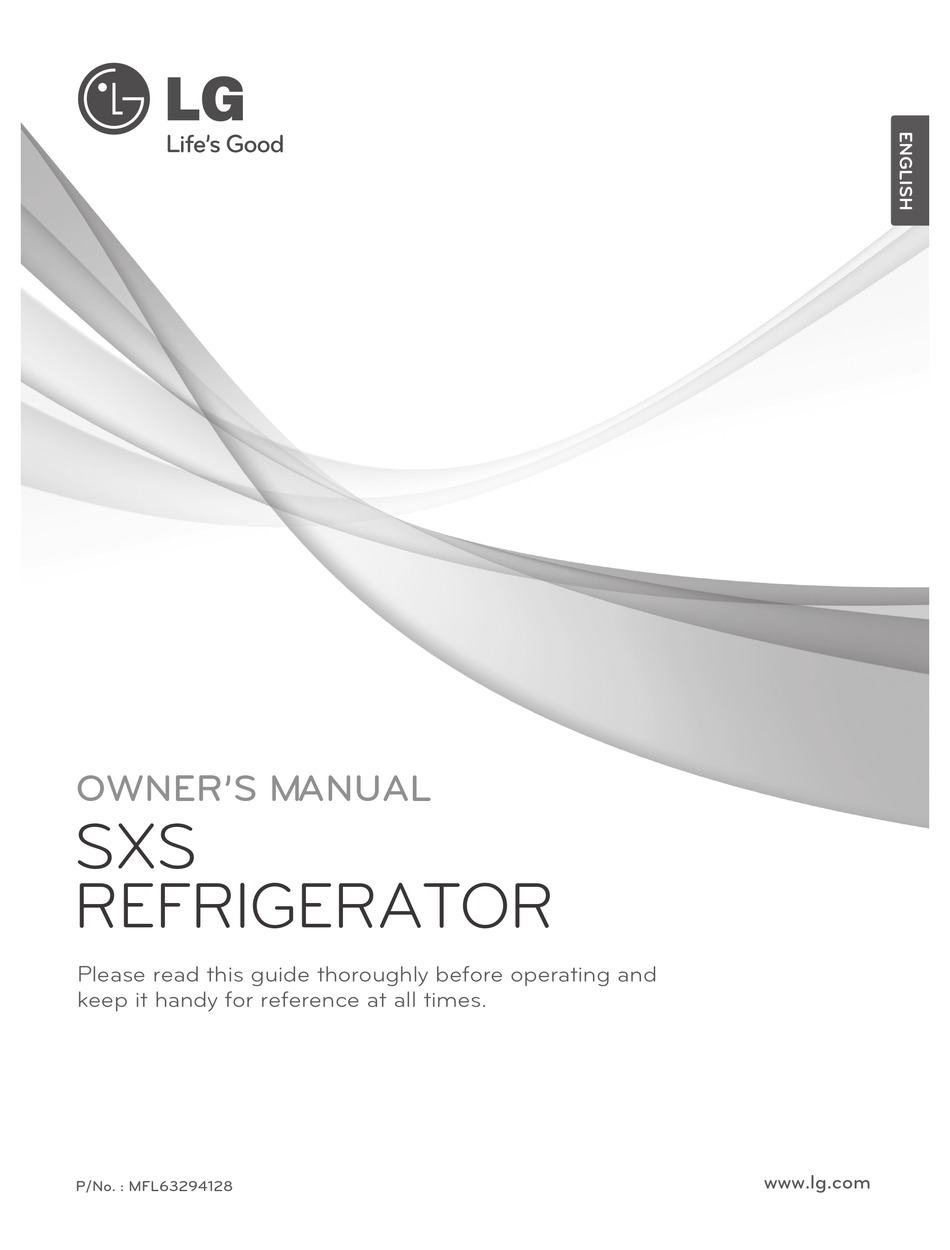 LG REFRIGERATOR OWNER'S MANUAL Pdf Download | ManualsLib