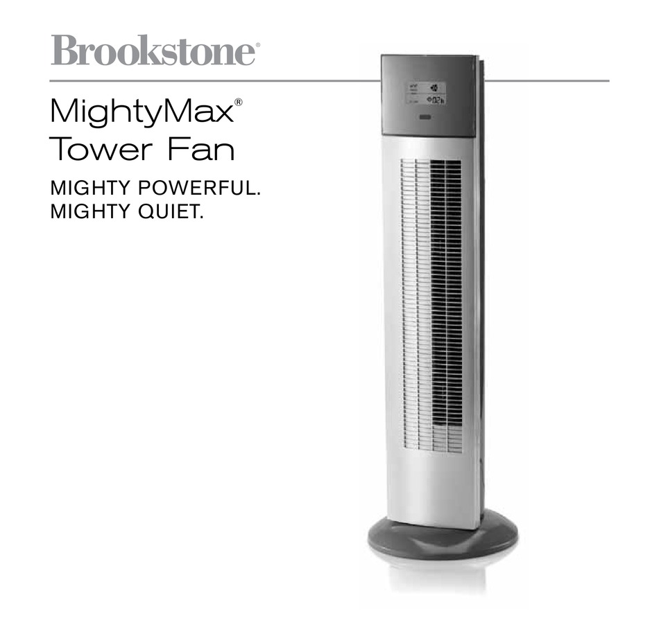 BROOKSTONE MIGHTYMAX USER MANUAL Pdf Download ManualsLib