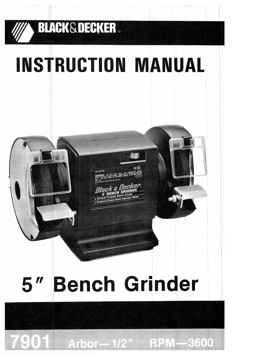 User manual Black & Decker CBM310BD (English - 28 pages)