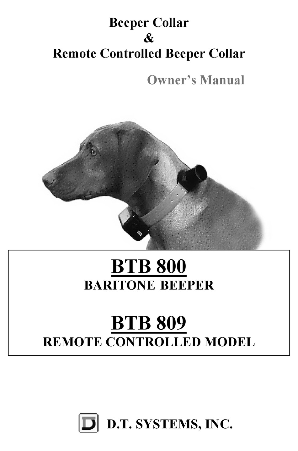 beeper dt systems btb 800