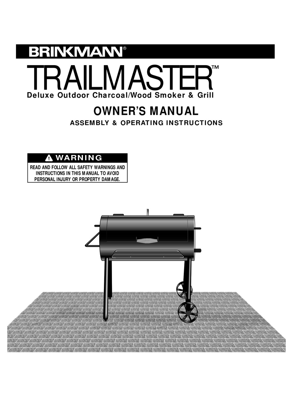 Brinkmann clearance trailmaster smoker