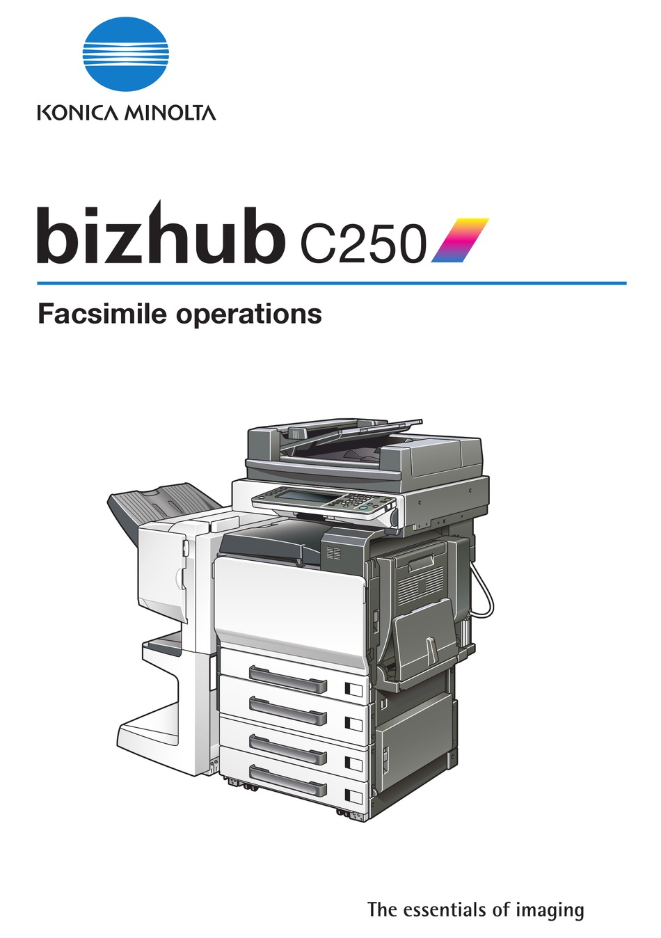 KONICA MINOLTA BIZHUB C250 OPERATIONS Pdf Download ManualsLib