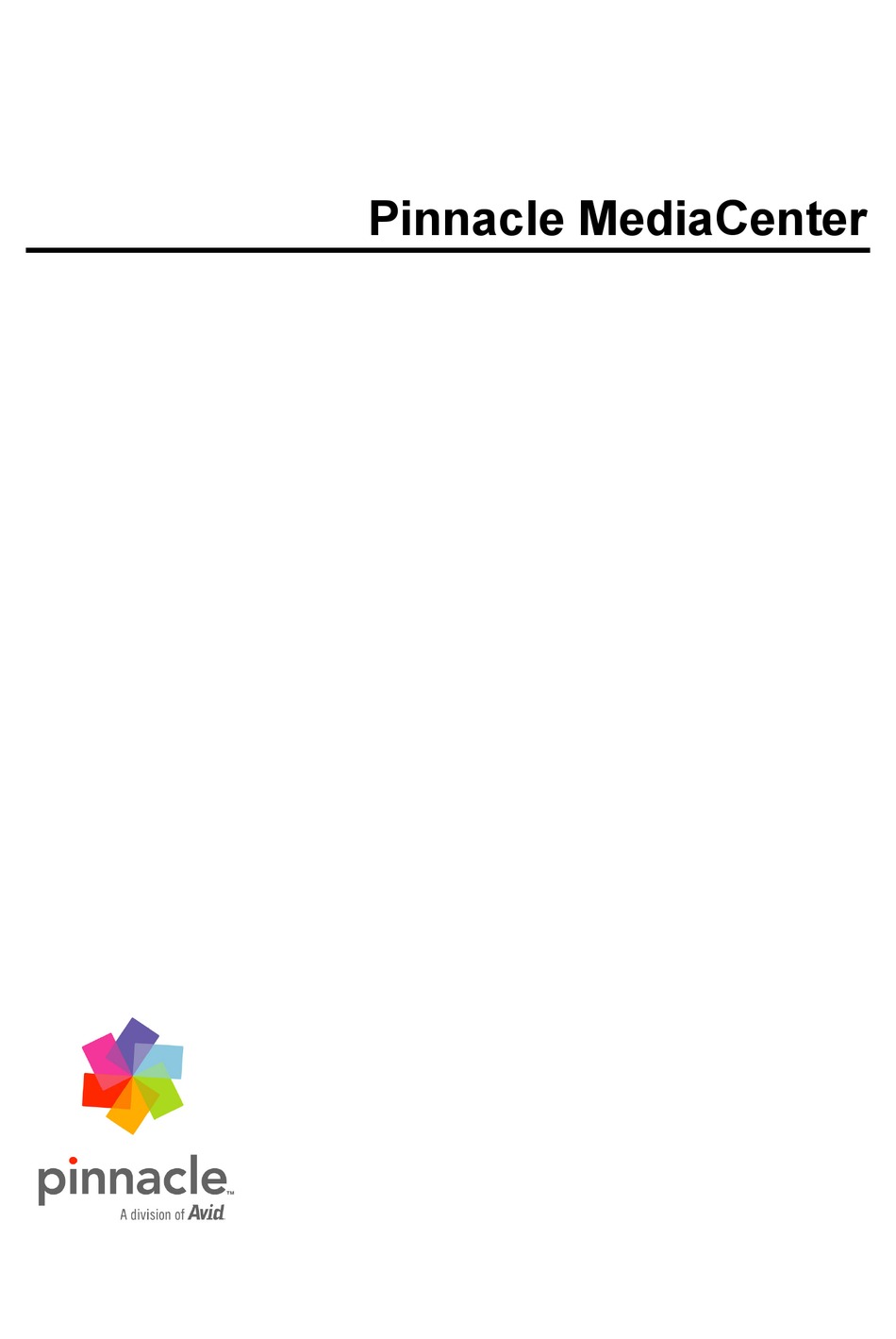 pinnacle mediacenter software