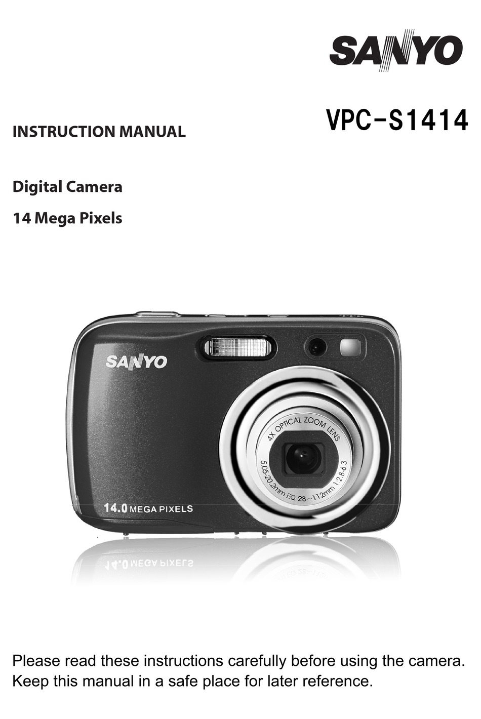 SANYO INSTRUCTION MANUAL Pdf Download | ManualsLib