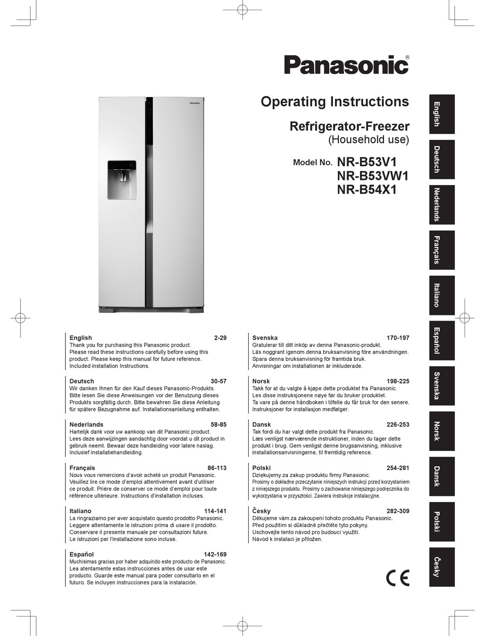 Panasonic Nr B53v1 Operating Instructions Manual Pdf Download Manualslib 3714