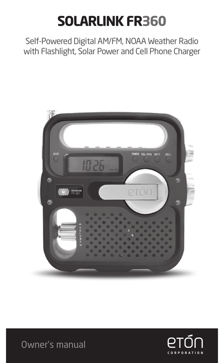 Eton Solarlink Fr360 Owner S Manual Pdf Download Manualslib Eton Solarlink Fr360 Owner S Manual Pdf Download Manualslib