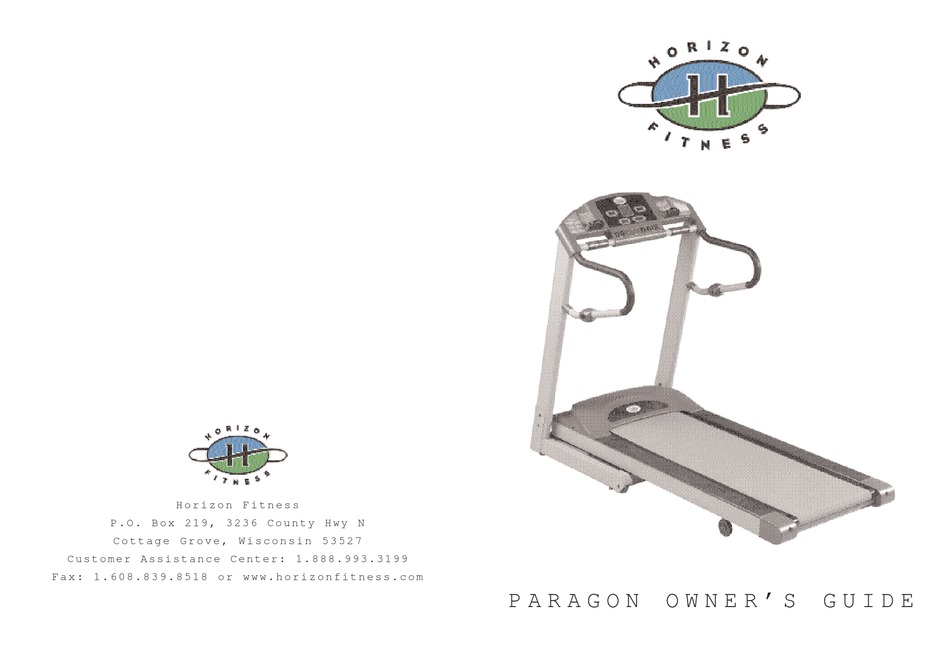 Horizon fitness discount paragon x treadmill