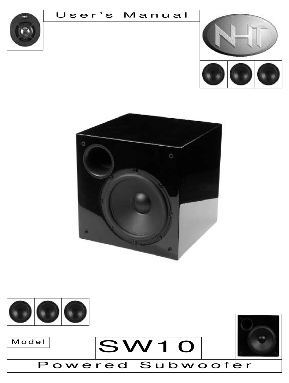 nht sw10 subwoofer