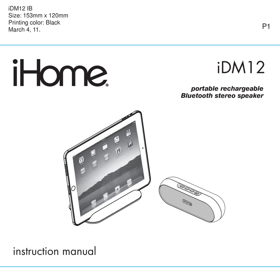 ihome ibt85 pairing