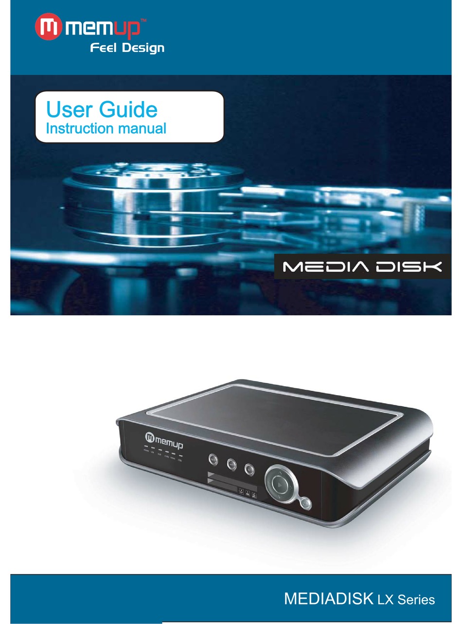 Memup Media Disk FX - Lecteur AV - 1 To