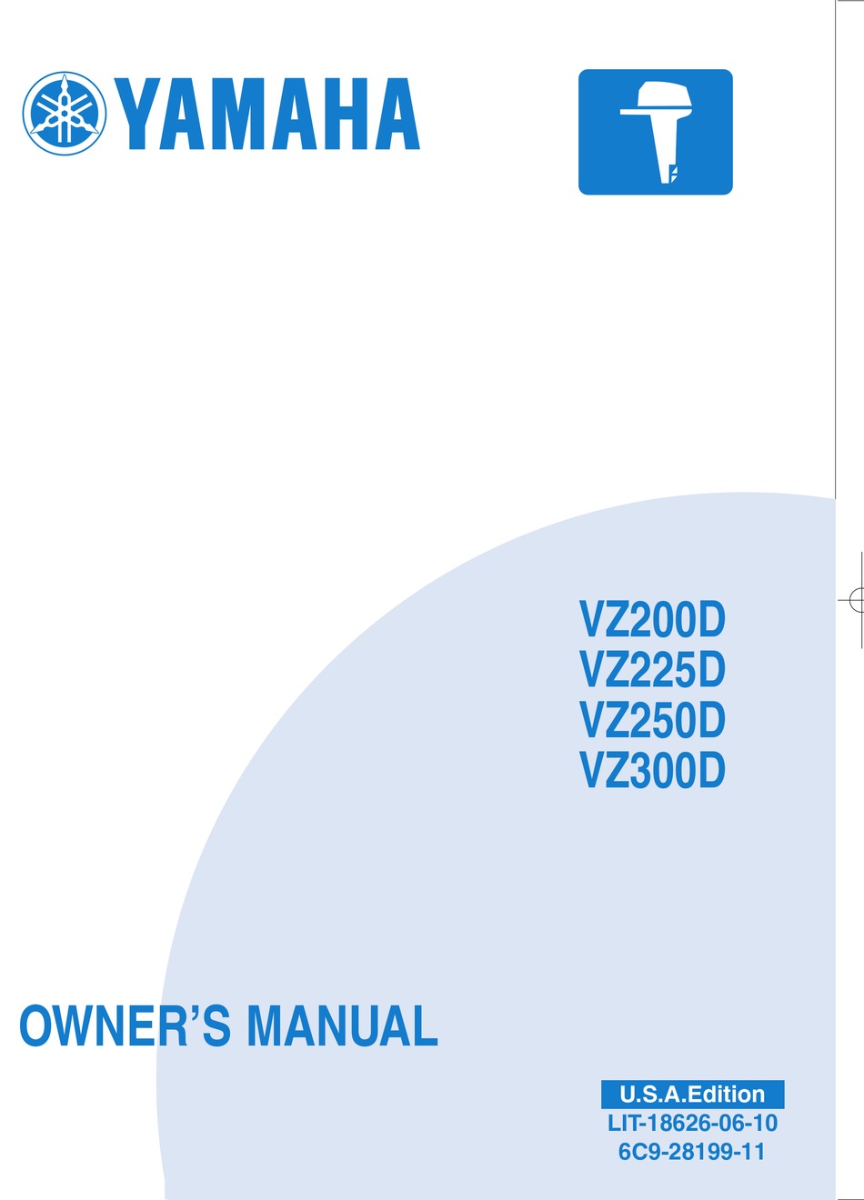 YAMAHA VZ200D OWNER'S MANUAL Pdf Download | ManualsLib