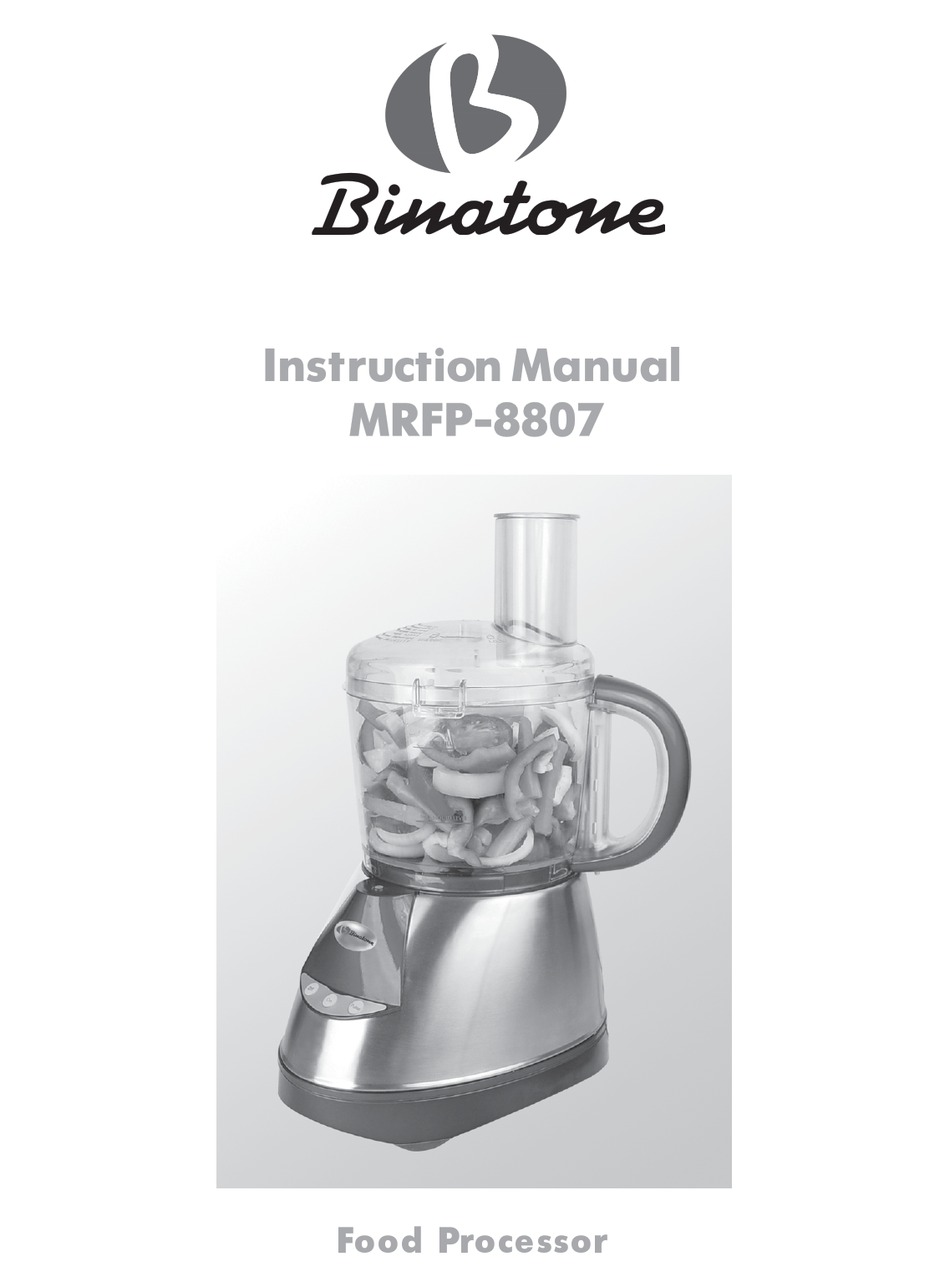 BINATONE MRFP-8807 INSTRUCTION MANUAL Pdf Download | ManualsLib