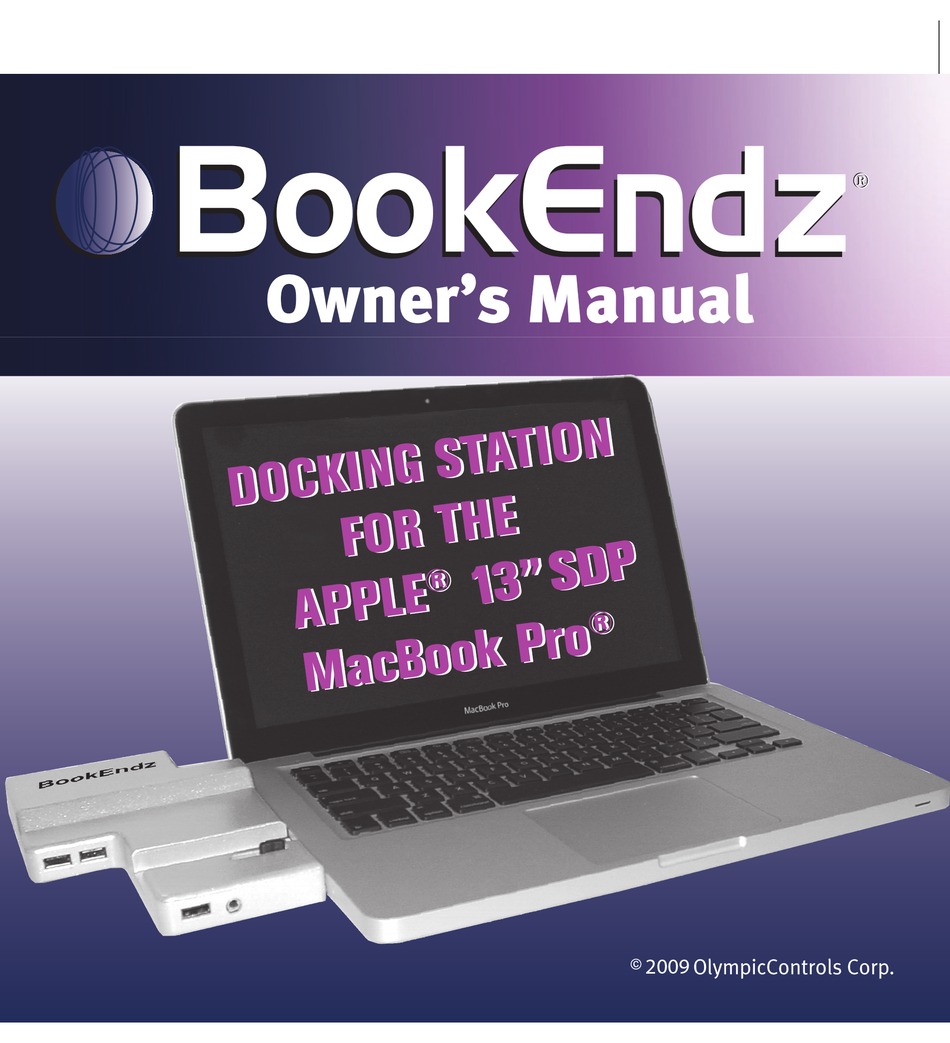 BOOKENDZ DOCKING STATIONS OWNER'S MANUAL Pdf Download ManualsLib