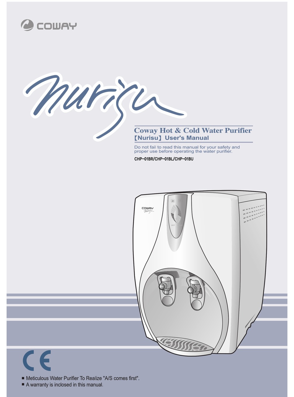 COWAY NURISU CHP-01BR USER MANUAL Pdf Download | ManualsLib