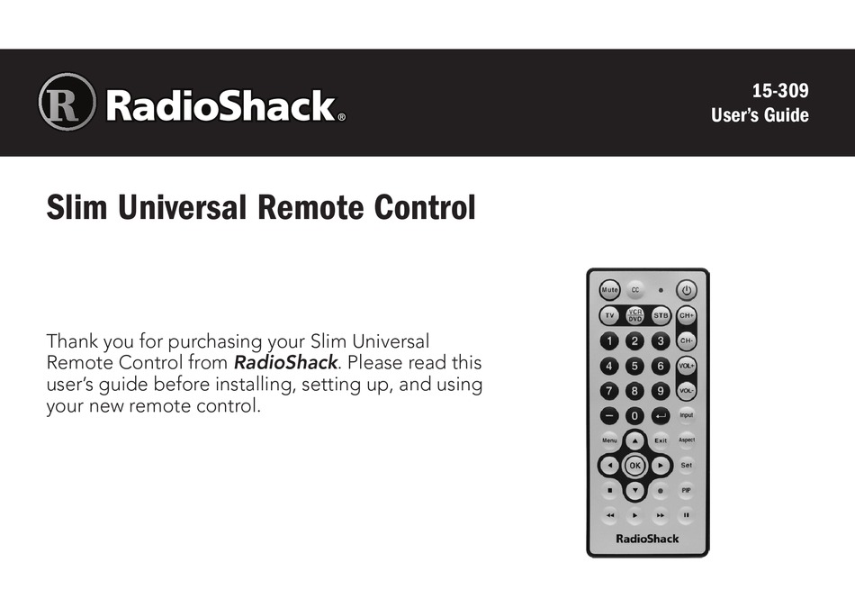 Radio shack pro 62 user manual