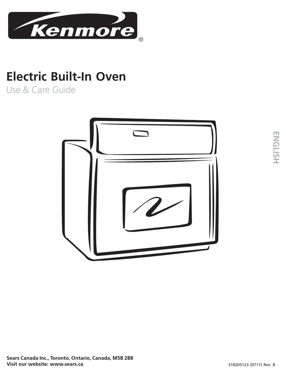KENMORE ELECTRIC BUILTIN OVEN USE & CARE MANUAL Pdf Download ManualsLib