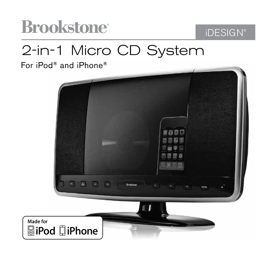 BROOKSTONE IDESIGN USER MANUAL Pdf Download ManualsLib