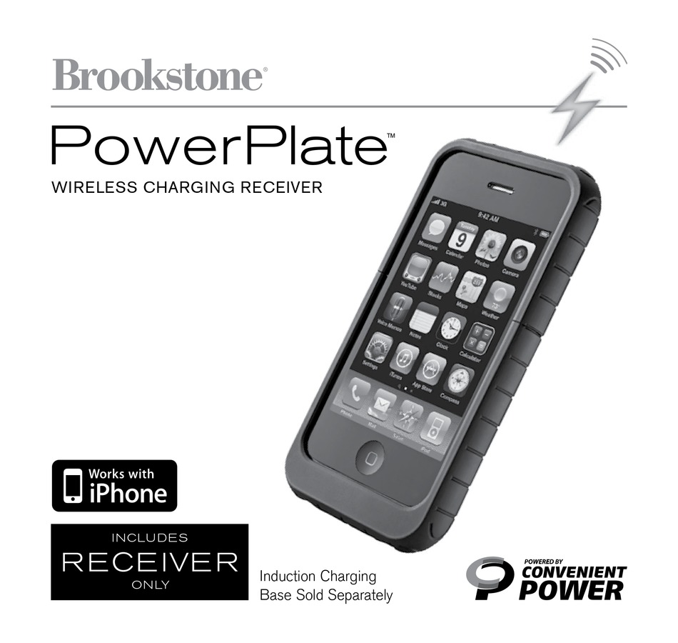 BROOKSTONE POWERPLATE USER MANUAL Pdf Download ManualsLib