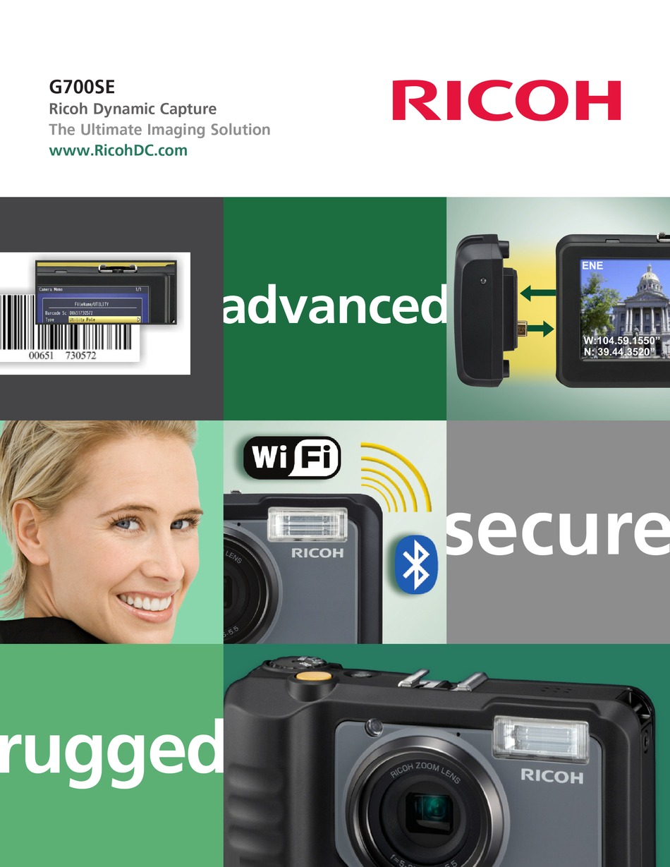 RICOH G700SE BROCHURE & SPECS Pdf Download | ManualsLib