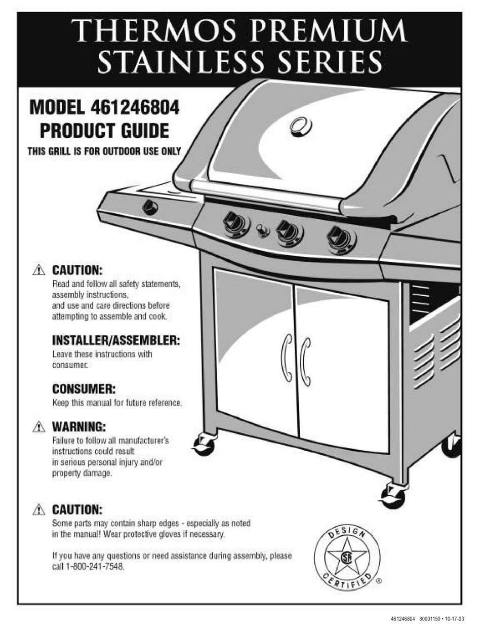 THERMOS PREMIUM 461246804 PRODUCT MANUAL Pdf Download ManualsLib