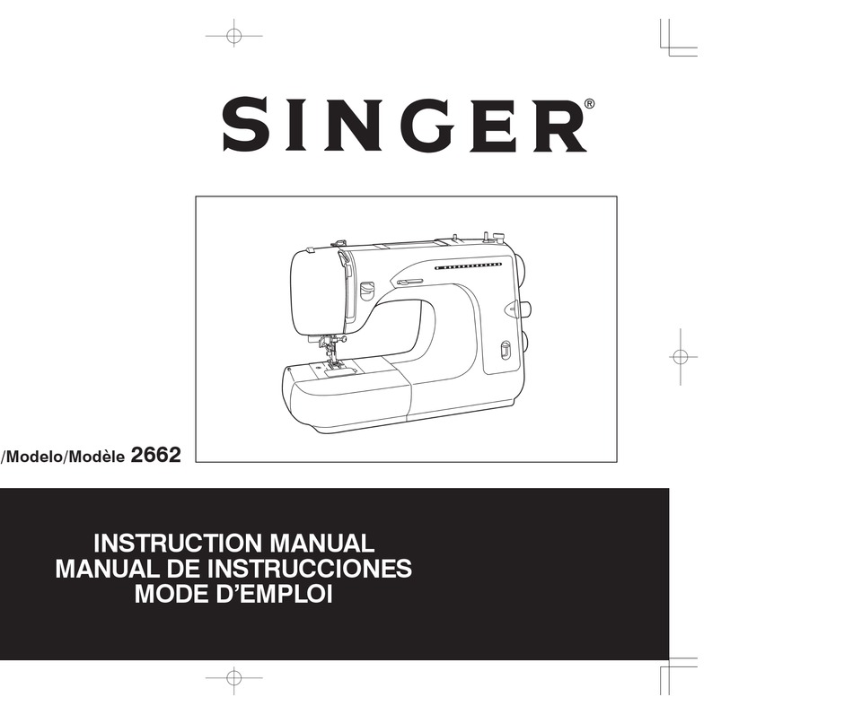 SINGER 2662 INSTRUCTION MANUAL Pdf Download | ManualsLib