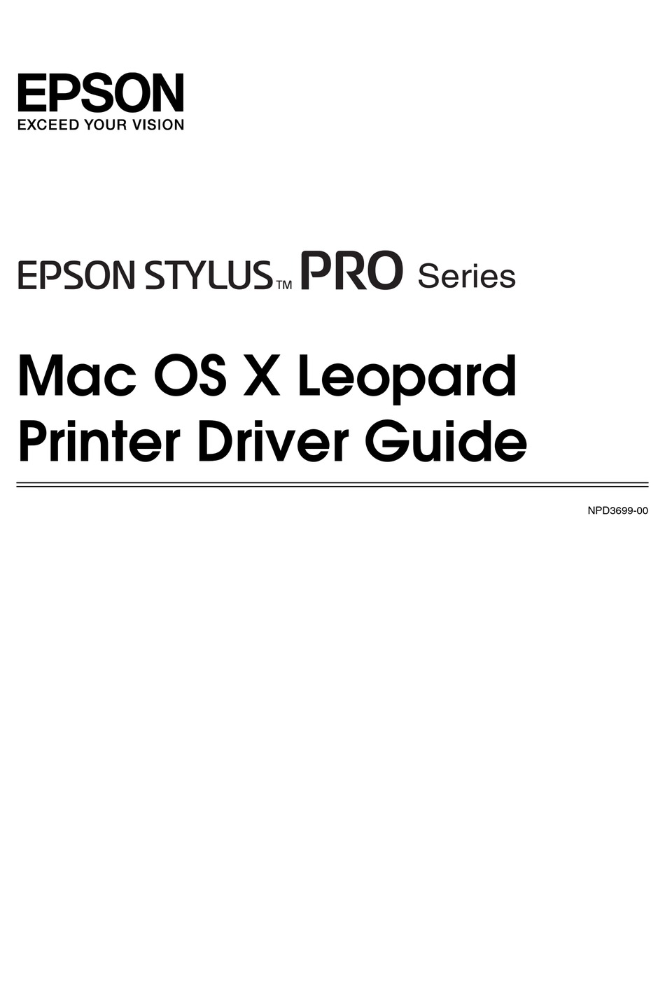 Epson Stylus Pro Series Driver Manual Pdf Download Manualslib 9663