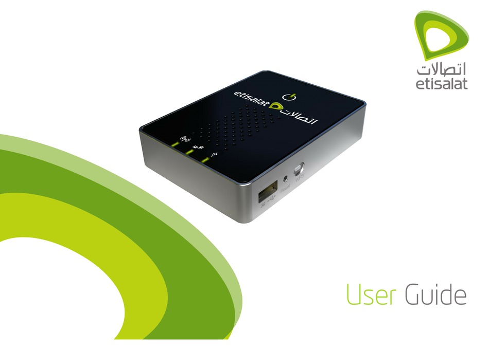 ETISALAT 3GT1WNE USER MANUAL Pdf Download ManualsLib