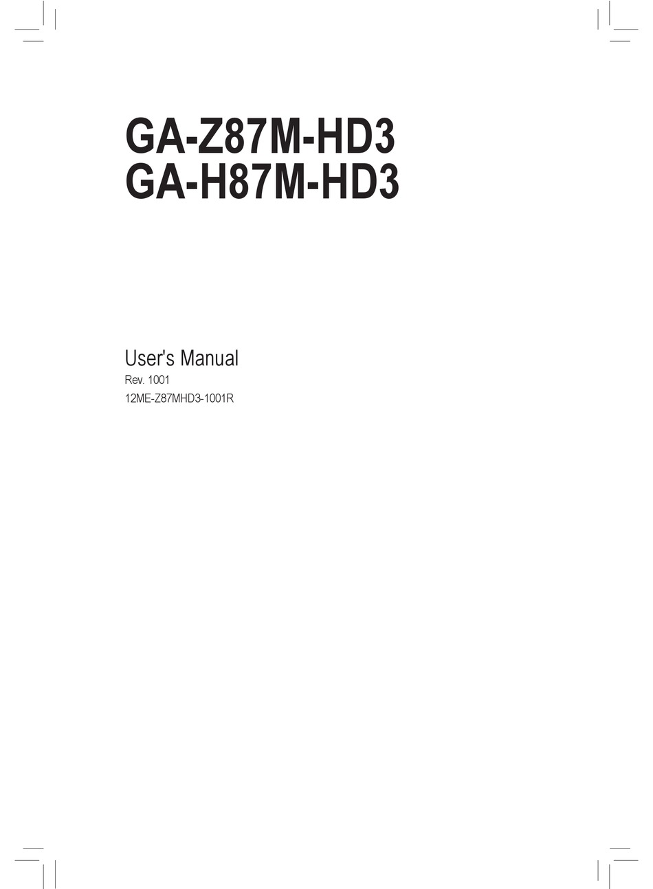 Gigabyte GA-H87M-HD3 scheda madre