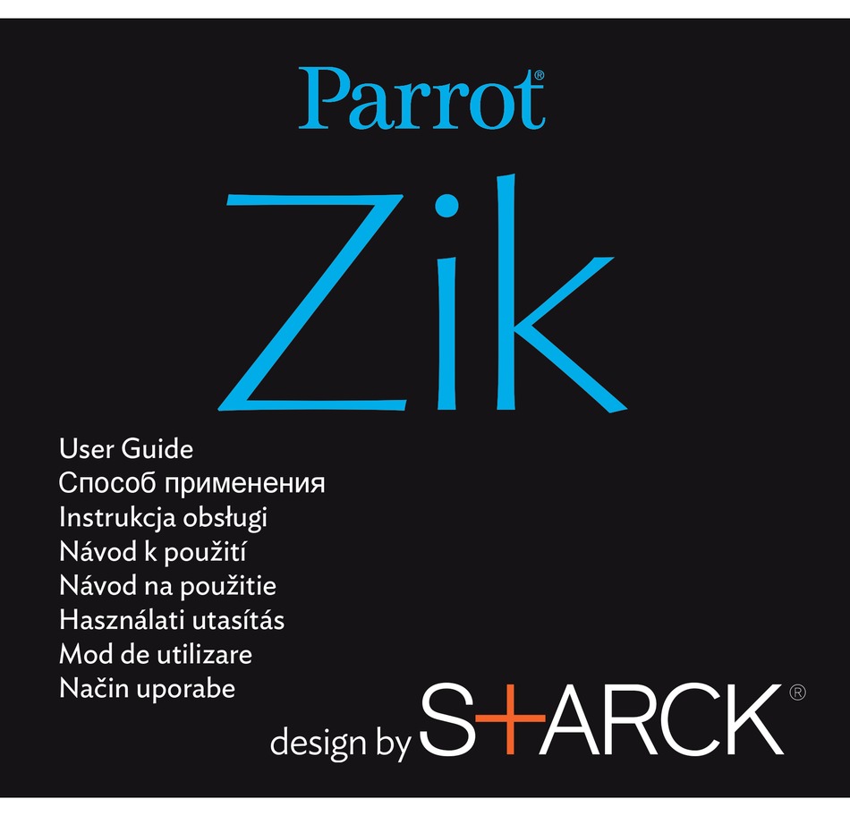 PARROT ZIK USER MANUAL Pdf Download | ManualsLib