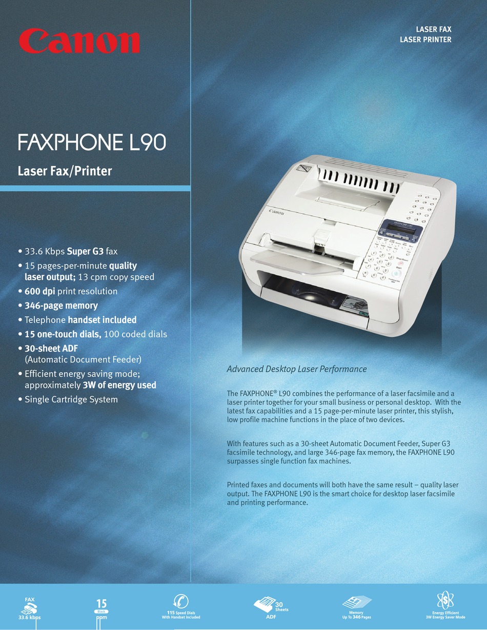 canon faxphone l80 toner cartridge
