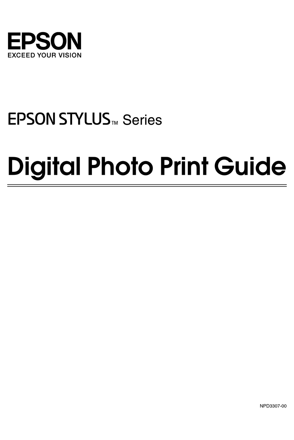 Epson Stylus Series Manual Pdf Download Manualslib 9494