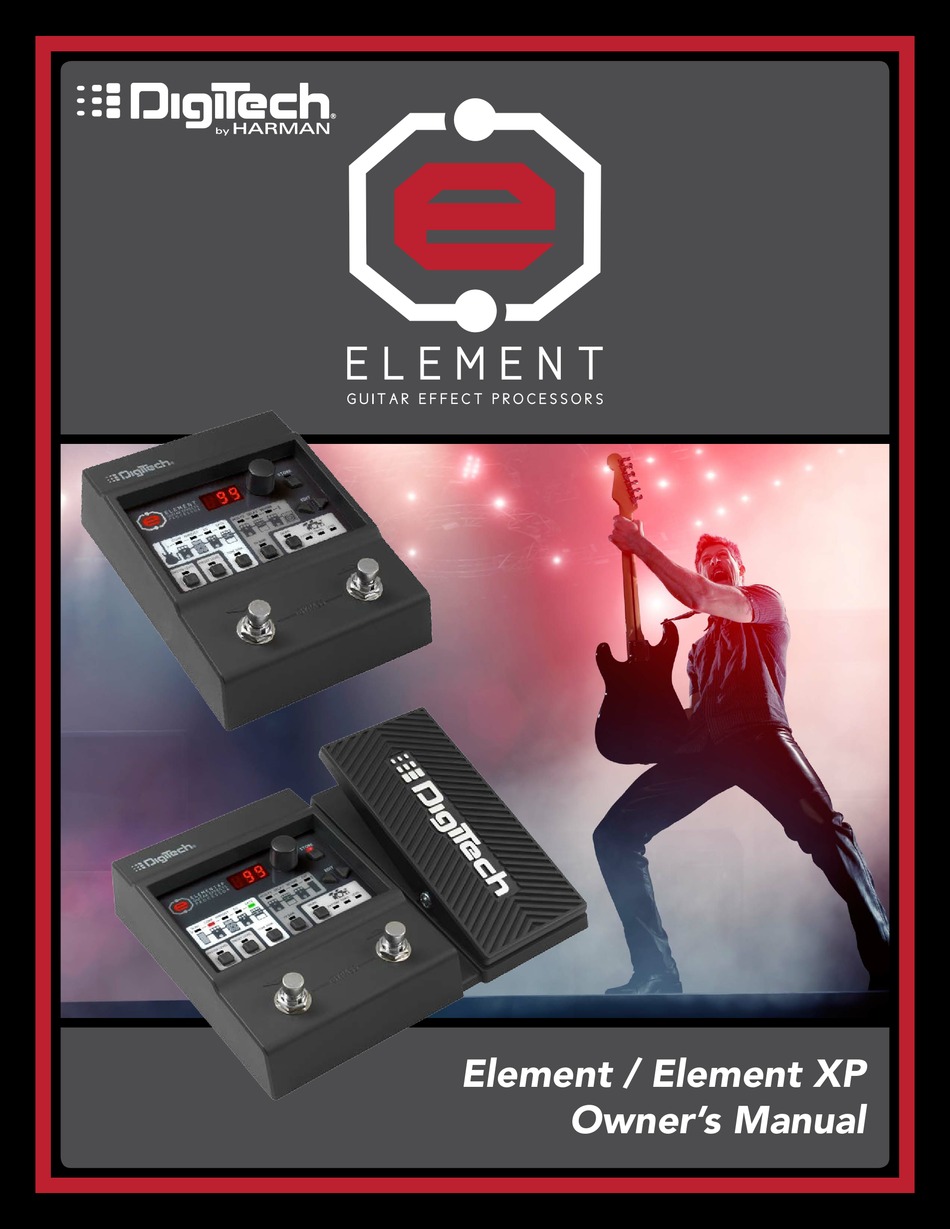 DIGITECH ELEMENT OWNER'S MANUAL Pdf Download | ManualsLib