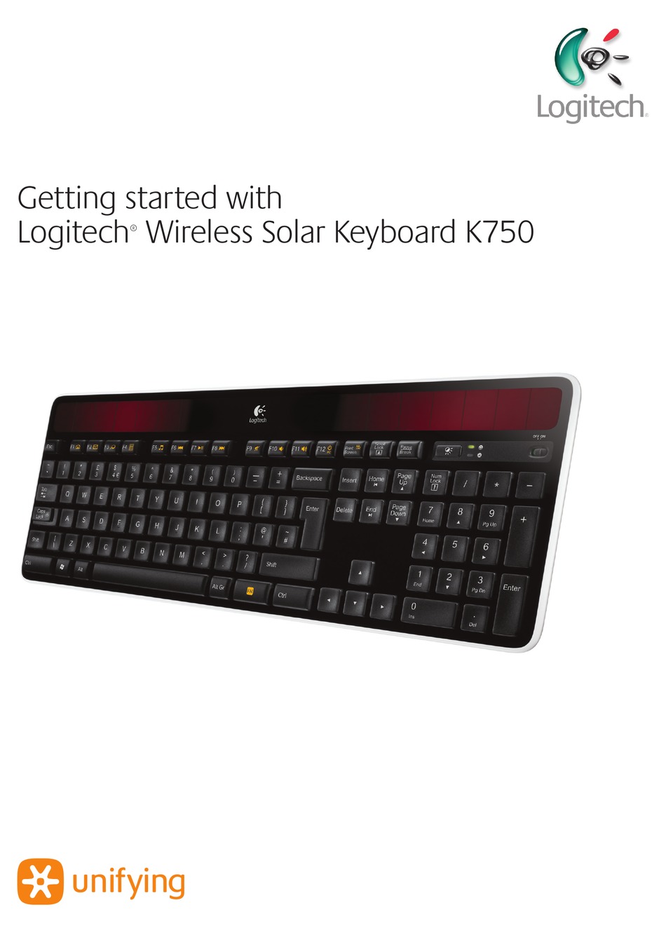 TASTIERA LOGITECH Wireless Solar Keyboard k750 de-layout 920-002916 