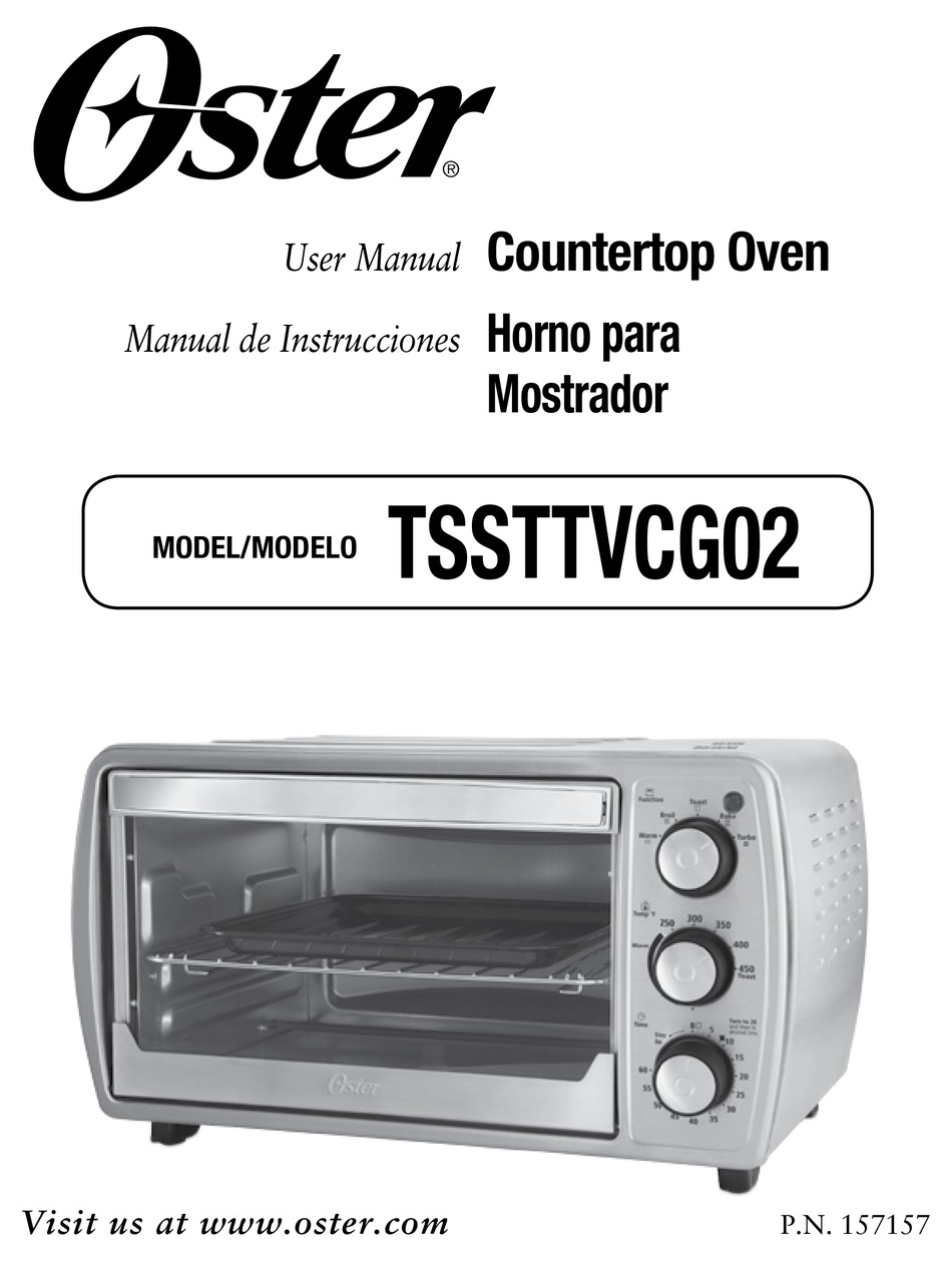 OSTER TSSTTVCG02 USER MANUAL Pdf Download | ManualsLib