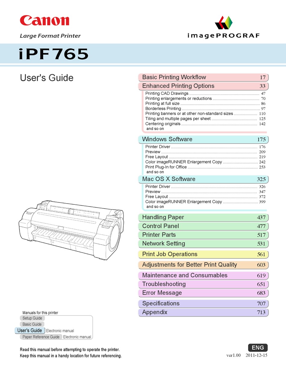 canon ipf765 brochure