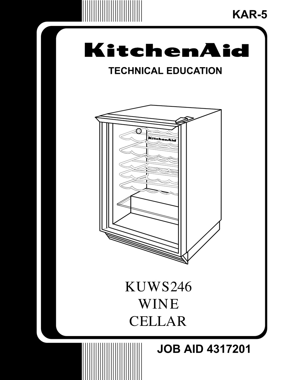 Kitchenaid Kuws246 Technical Education Pdf Download Manualslib