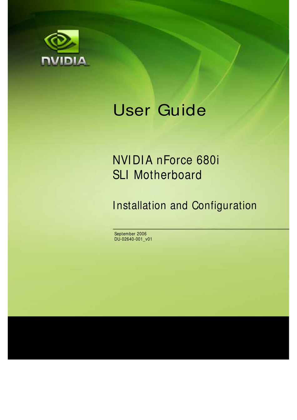 NVIDIA NFORCE 680I USER MANUAL Pdf Download | ManualsLib