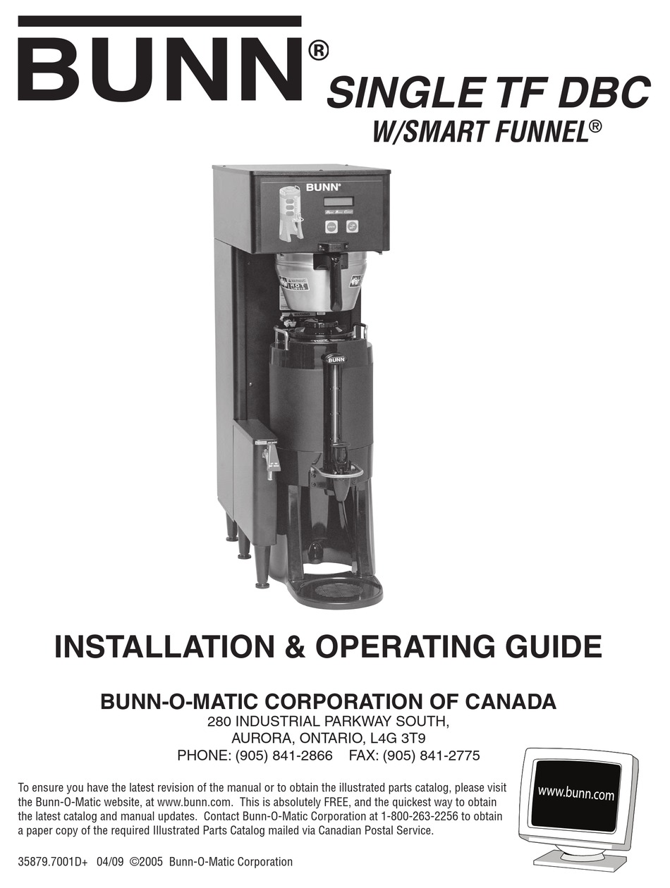 Bunn Coffee Maker Parts Canada Image of Coffee and Tea